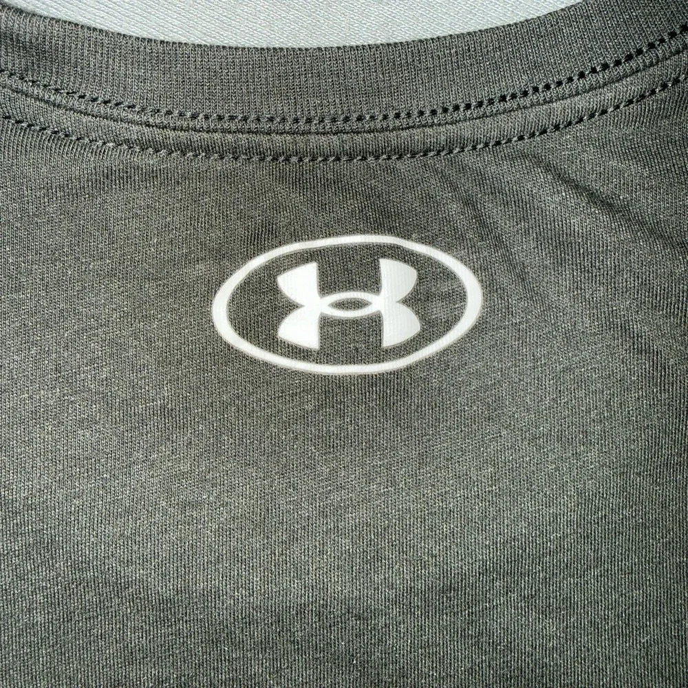 Men's Under Armour Fast Left Chest Short Sleeve T-Shirt Pewter Gray Size S